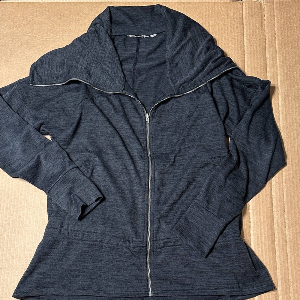 Athleta Dark Gray Utility Jacket